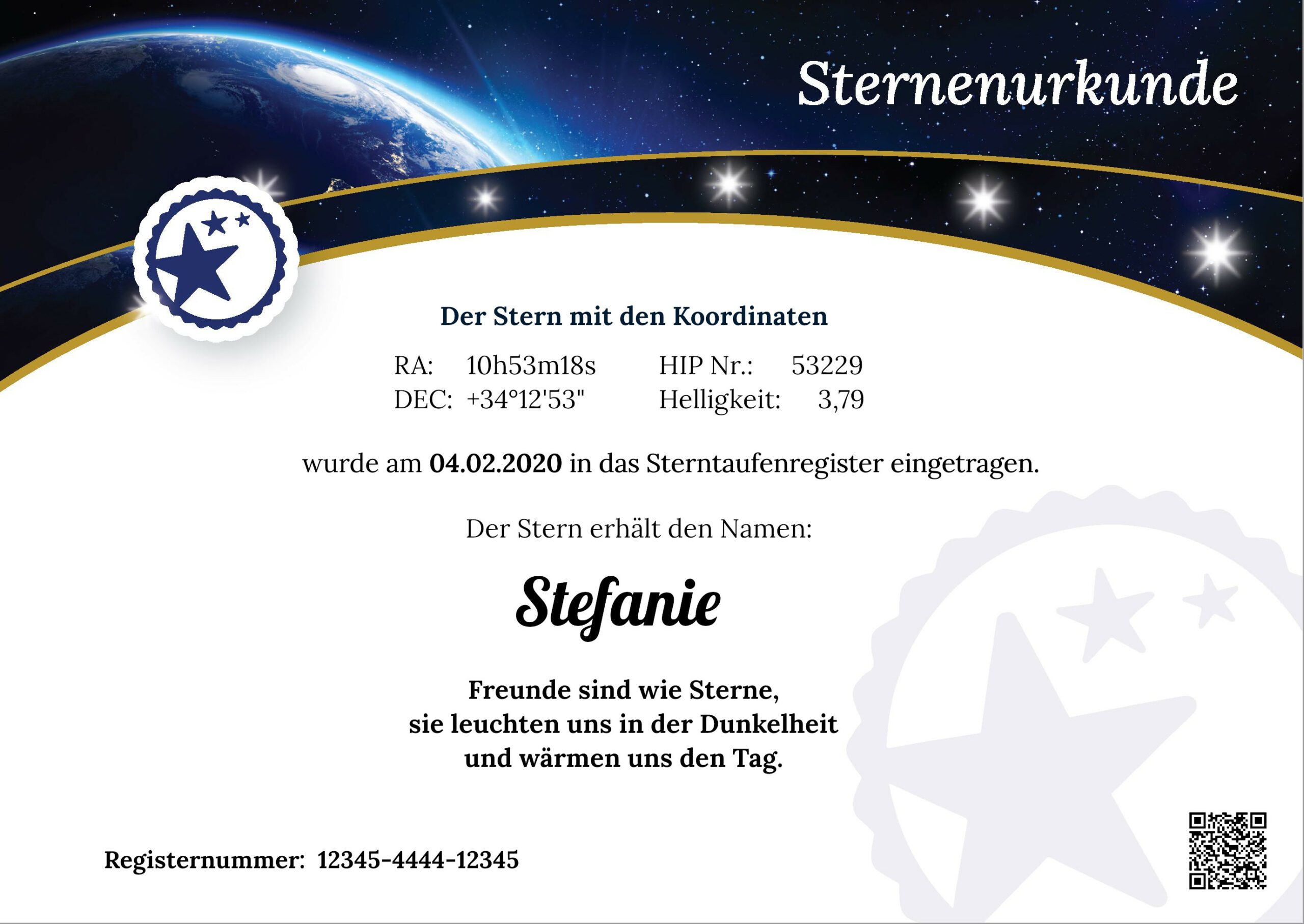 Certificado Tierra