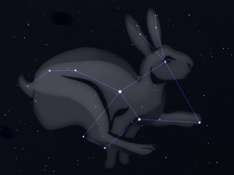 Constelación Conejo