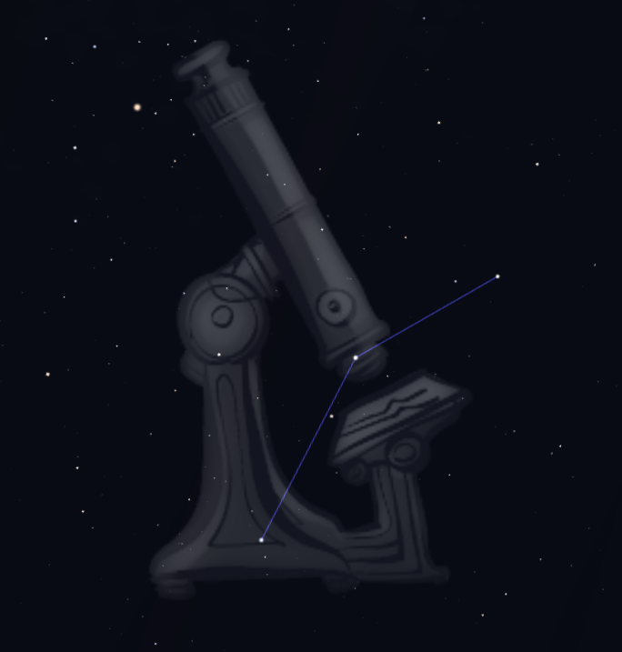 Constelación del Microscopio