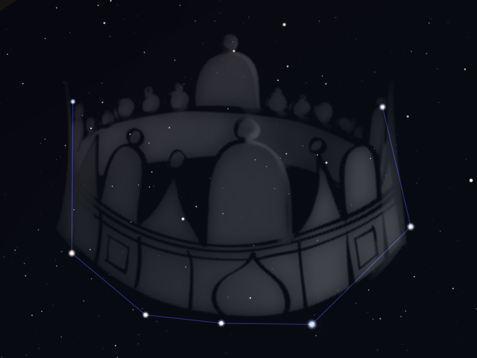 Constelación Corona Boreal