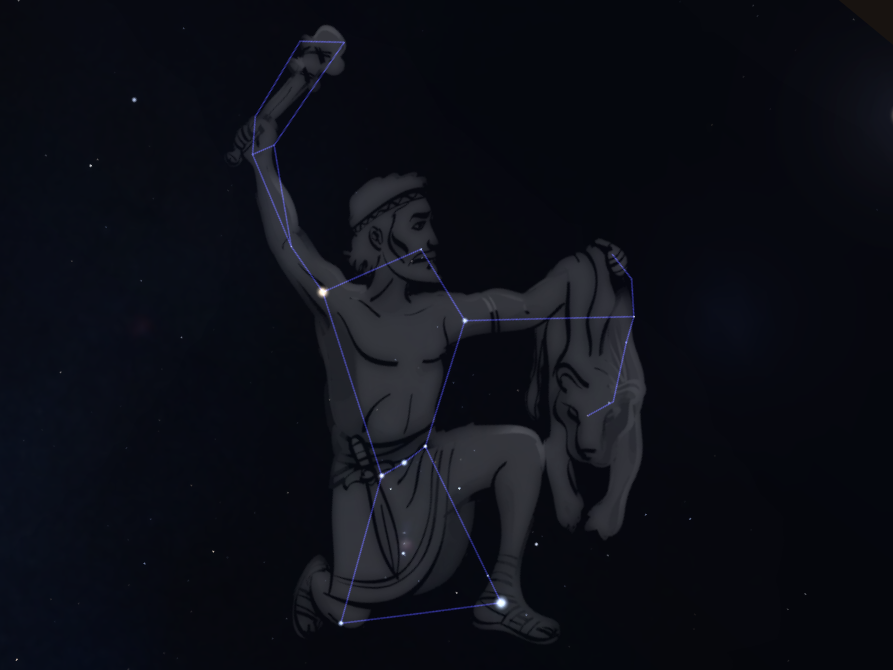 Constelación Orión