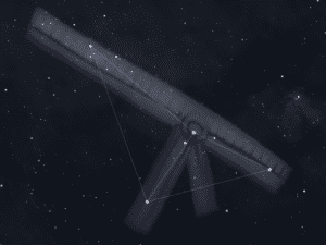 Constelación Escuadra