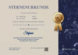 Certificado con sello