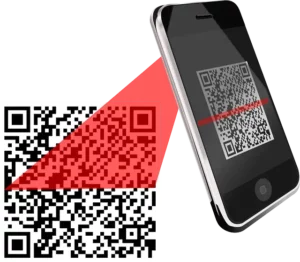 Escanee el código QR con el teléfono móvil