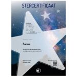 Ster naam certificaat ster klein